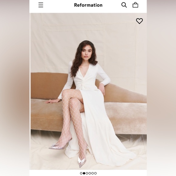 Reformation Gatsby dress. Size 4 BNWT - Picture 3 of 4